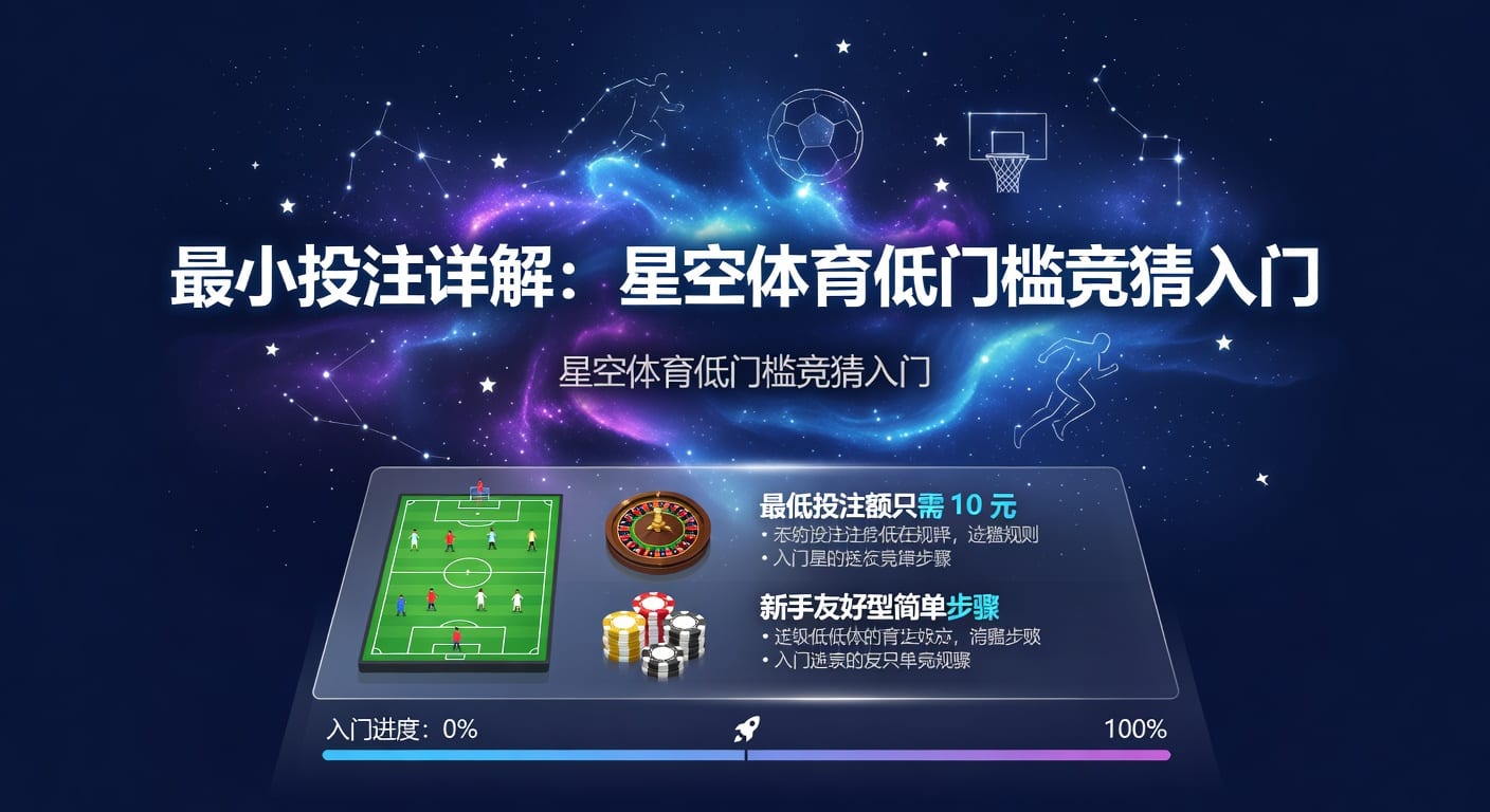 最小投注额怎么理解？体育玩家实战指南 | 财神体育官网