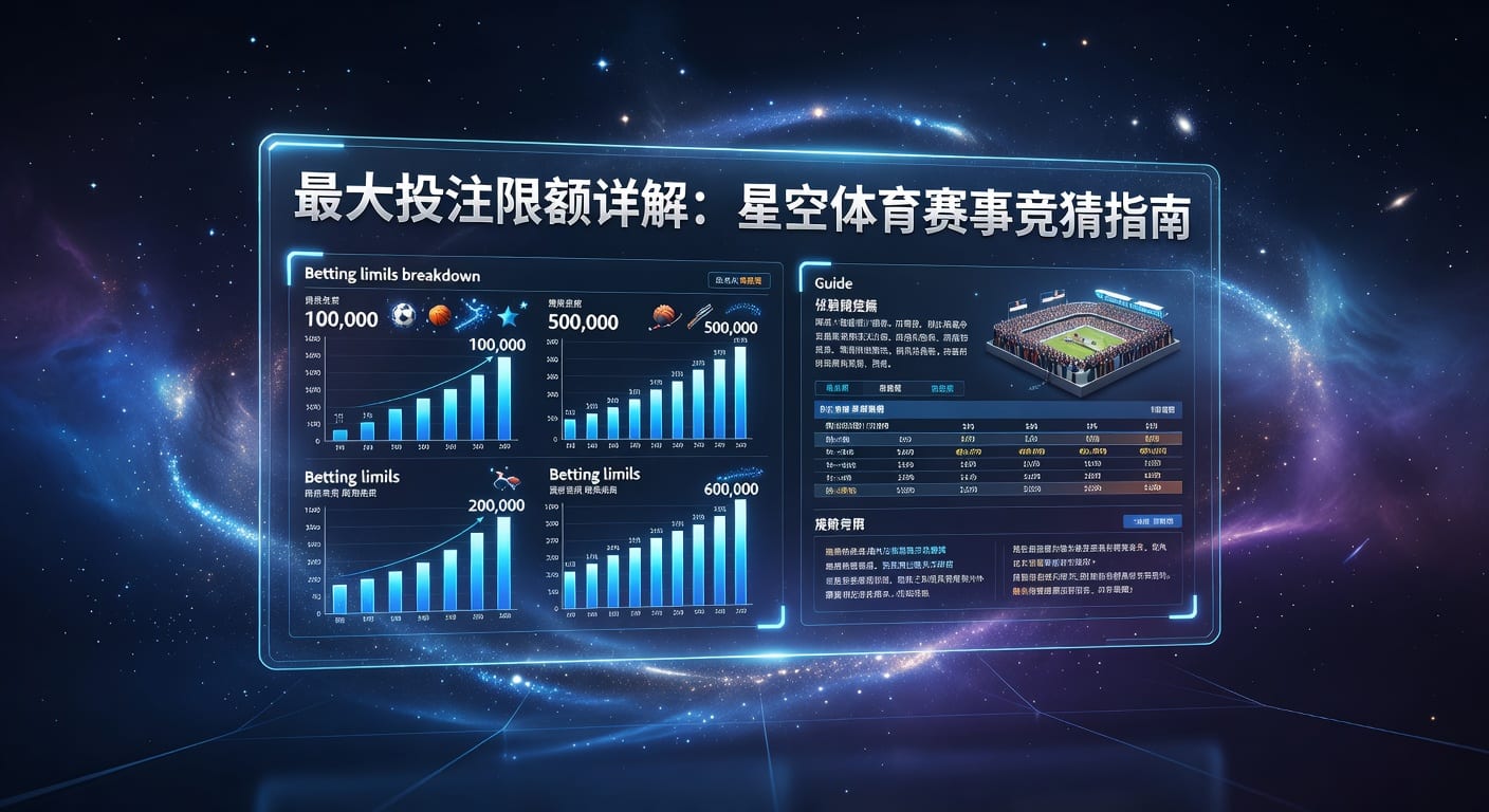 最大投注限额解析：体育博彩玩家该怎么理解与判断