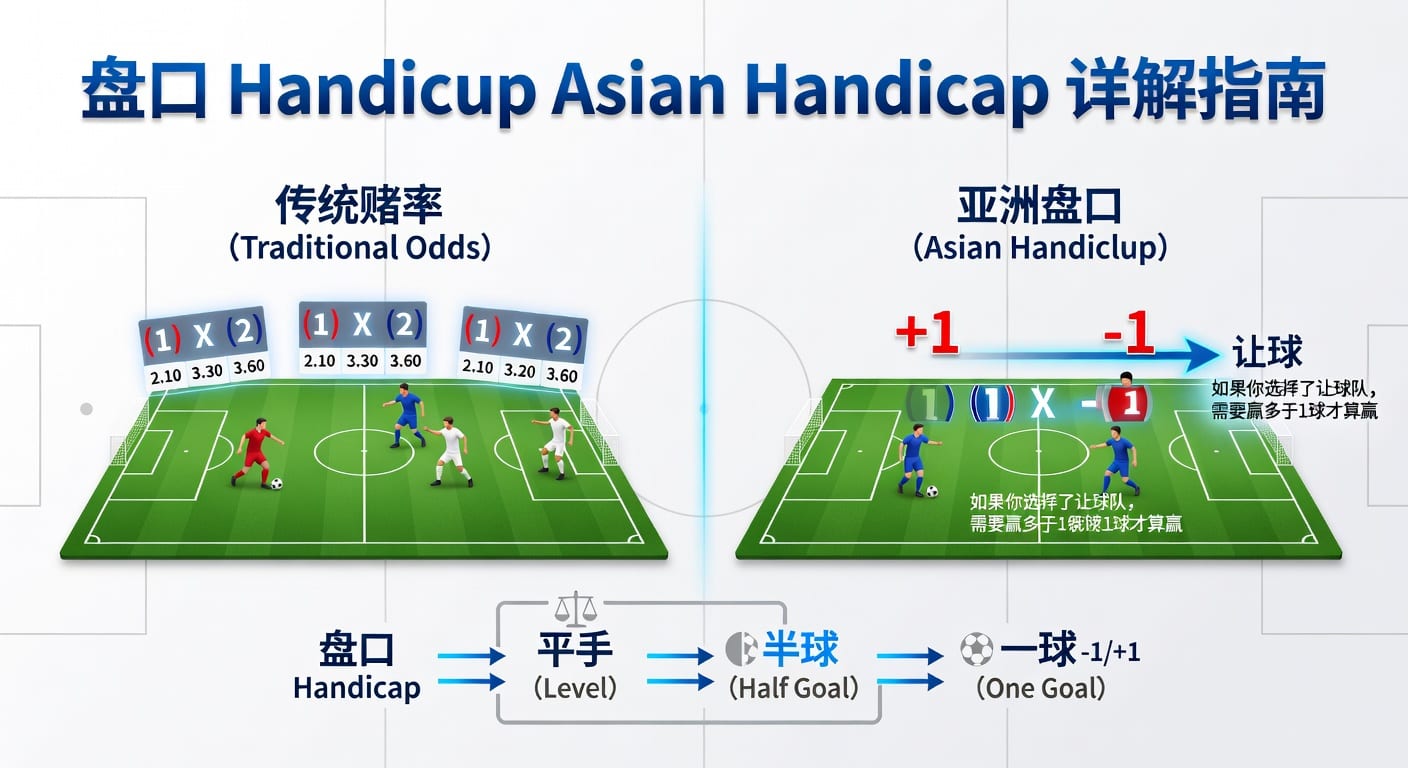 亚洲盘 asian handicap 实战解读：看盘、算盘与投注技巧