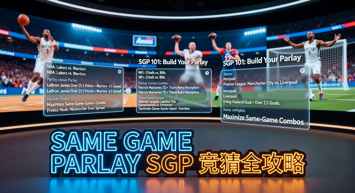 same game parlay SGP：投注技巧与实战理解