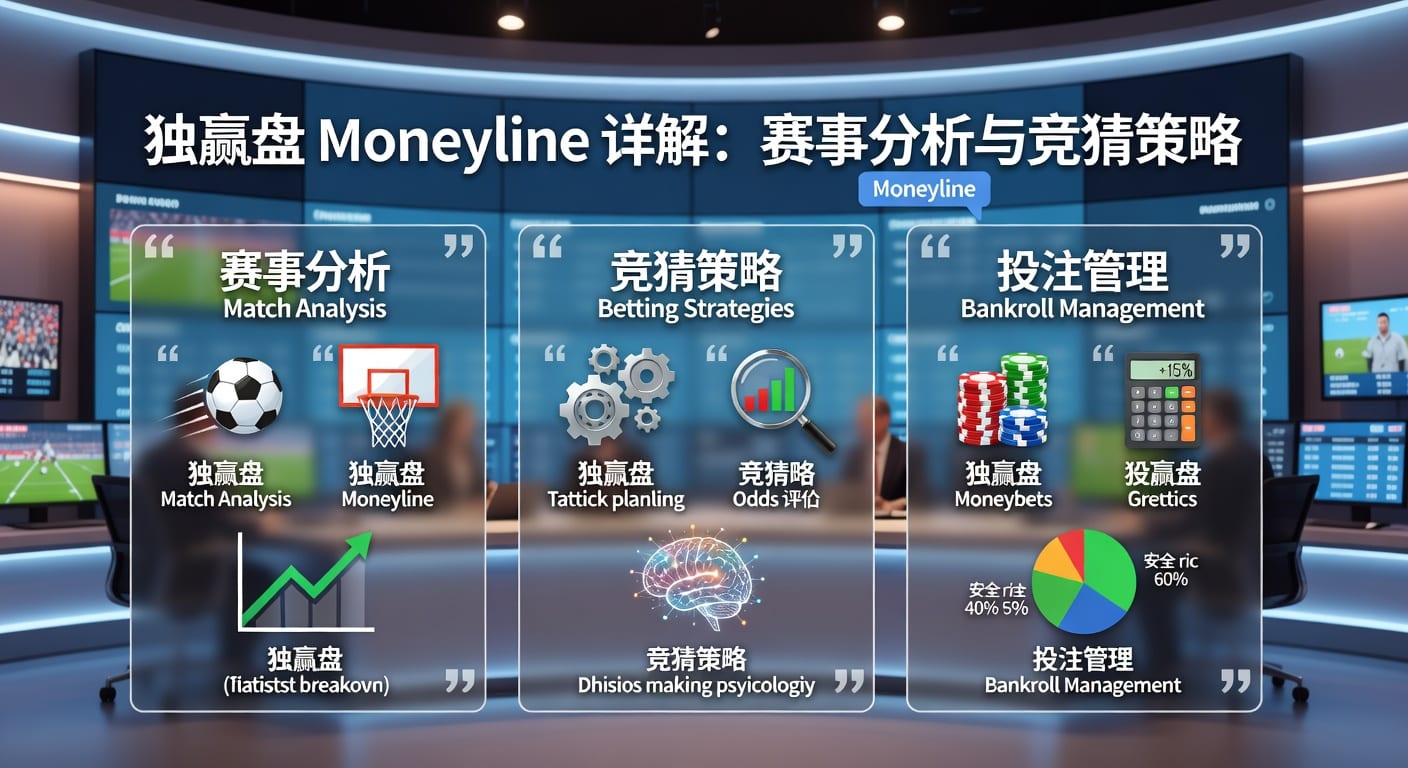独赢盘 moneyline：胜负玩法、赔率与实战判断