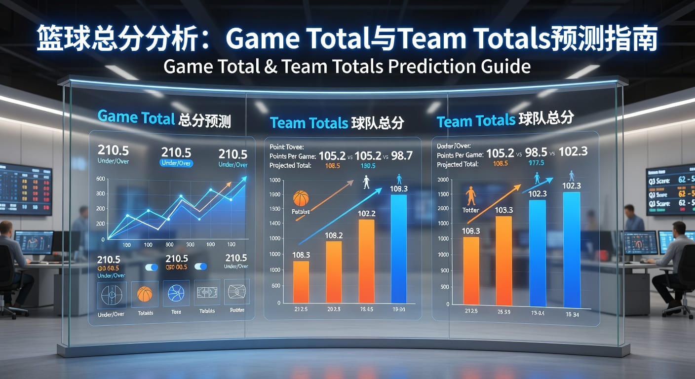 篮球总分 game total team totals 实战解读与判断要点