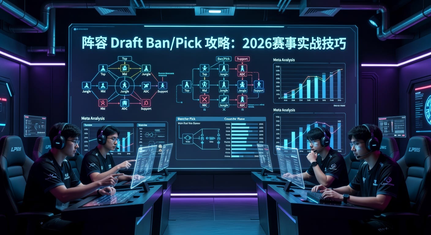 阵容 Draft Ban/Pick：赛前选人禁用与胜负判断