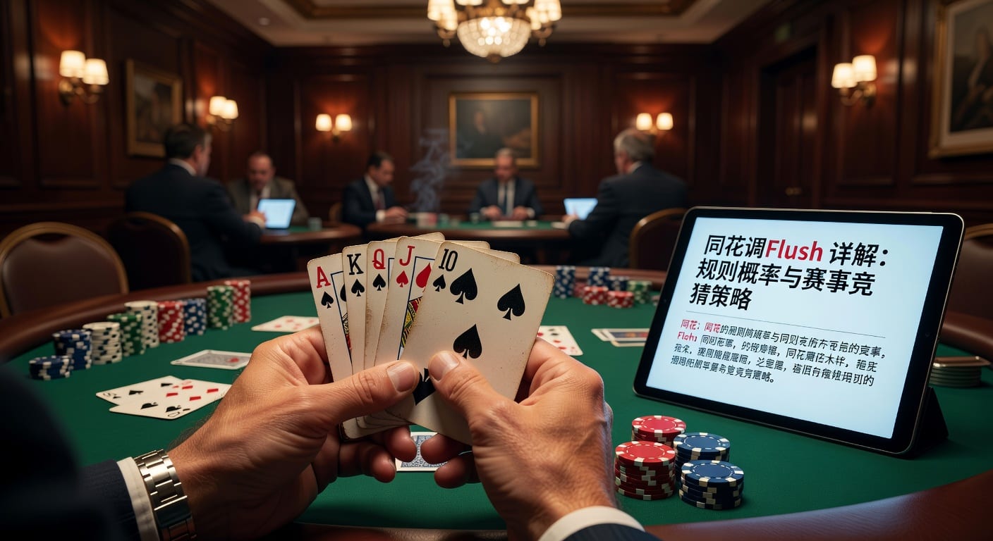 同花 flush 解析：概率、牌型比较与实战判断